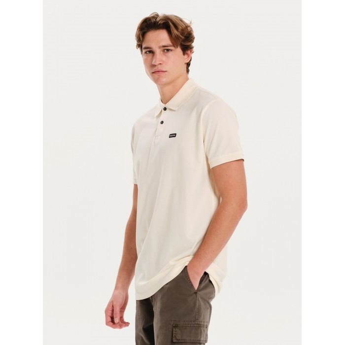 Πόλο Emerson 251.EM35.59 Off White Polo