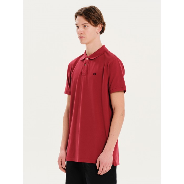 Πόλο Emerson 251.EM35.69 Berry Red Polo