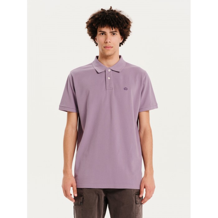 Πόλο Emerson 251.EM35.69 Lavender Pink Polo