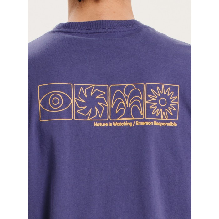 Μπλούζα Emerson 251.EM33.18B Purple T-Shirt