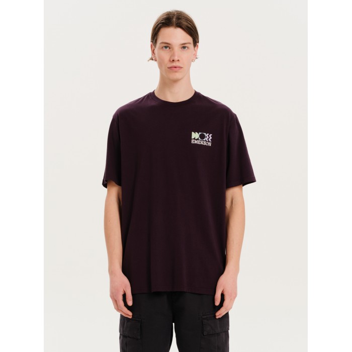 Μπλούζα Emerson 251.EM33.83 Deep Purple T-Shirt