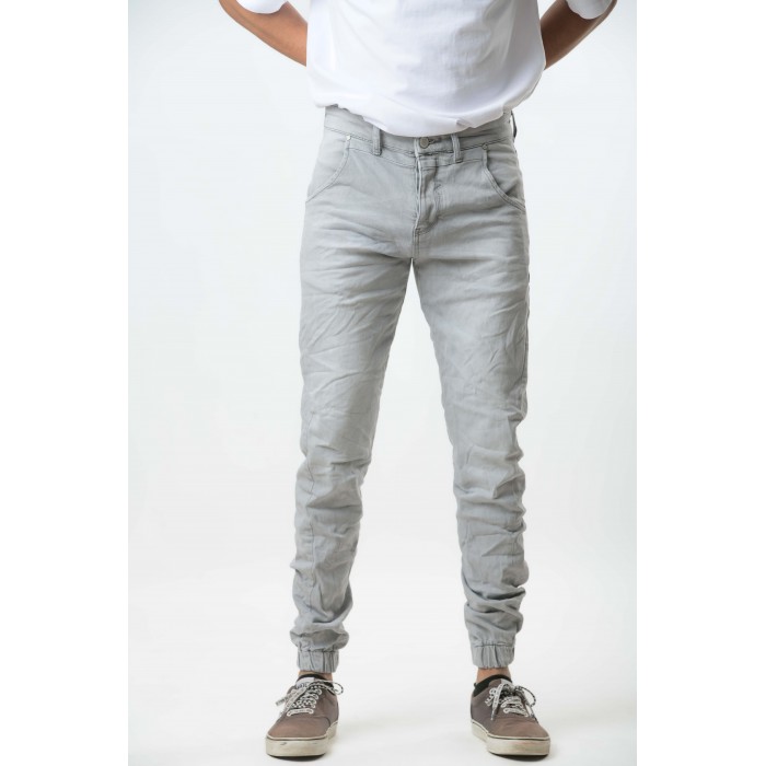 Παντελόνι Jean Λάστιχο Profil 815 Light Grey Jeans