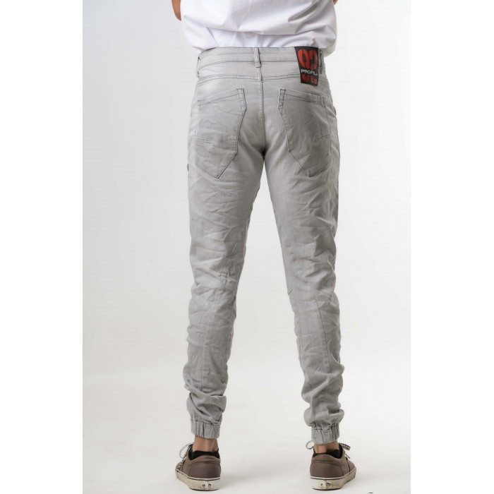 Παντελόνι Jean Λάστιχο Profil 815 Light Grey Jeans