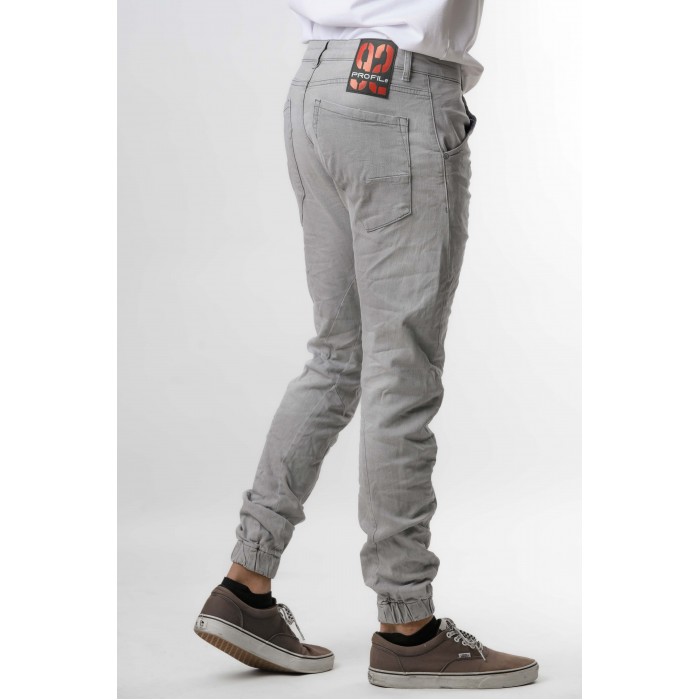 Παντελόνι Jean Λάστιχο Profil 815 Light Grey Jeans