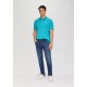 Πόλο s.Oliver 2138262 6259 Pastel Turquoise Polo