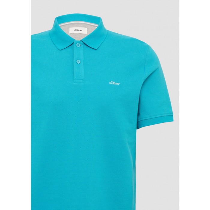 Πόλο s.Oliver 2138262 6259 Pastel Turquoise Polo