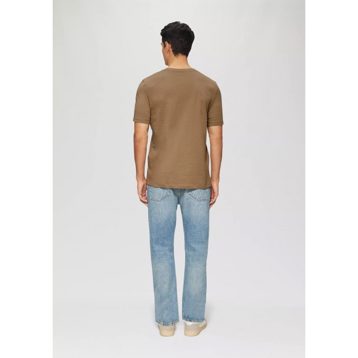 Μπλούζα Basic s.Oliver Logo 2139909 84D1 Sandstone T-Shirt