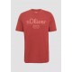 Μπλούζα Basic s.Oliver Logo 2139909 35D1 Red T-Shirt