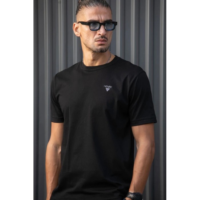 Μπλούζα Henry 9-038 Black T-Shirt