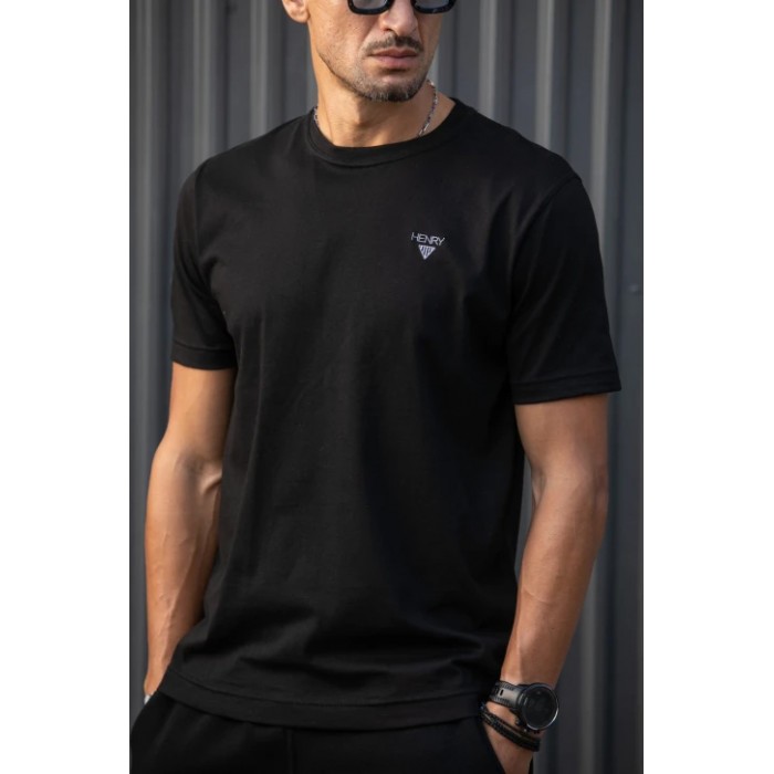 Μπλούζα Henry 9-038 Black T-Shirt