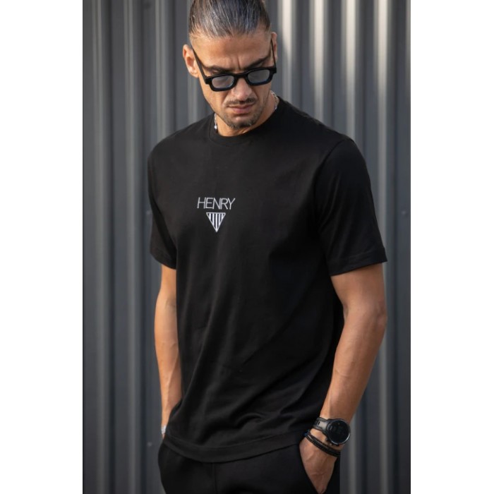 Μπλούζα Henry 9-037 Black T-Shirt