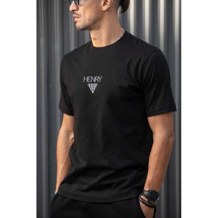 Μπλούζα Henry 9-037 Black T-Shirt