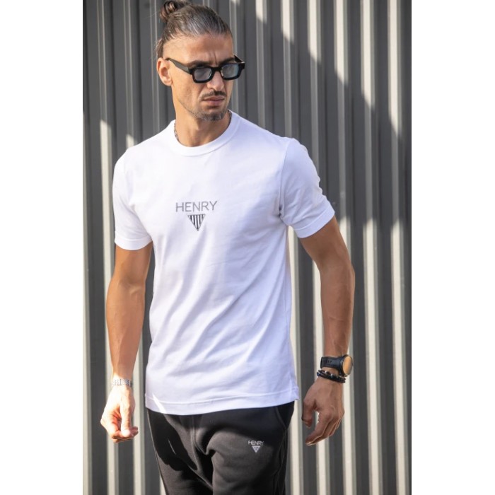 Μπλούζα Henry 9-037 White T-Shirt