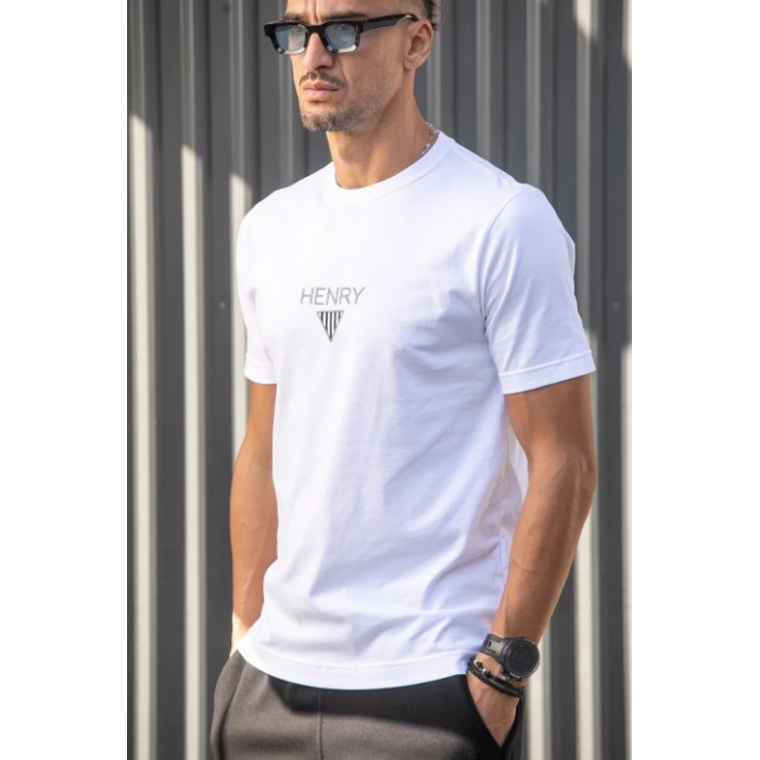 Μπλούζα Henry 9-037 White T-Shirt