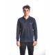 Πόλο Μακρυμάνικο Basic Paco 2481841-02 Navy Polo