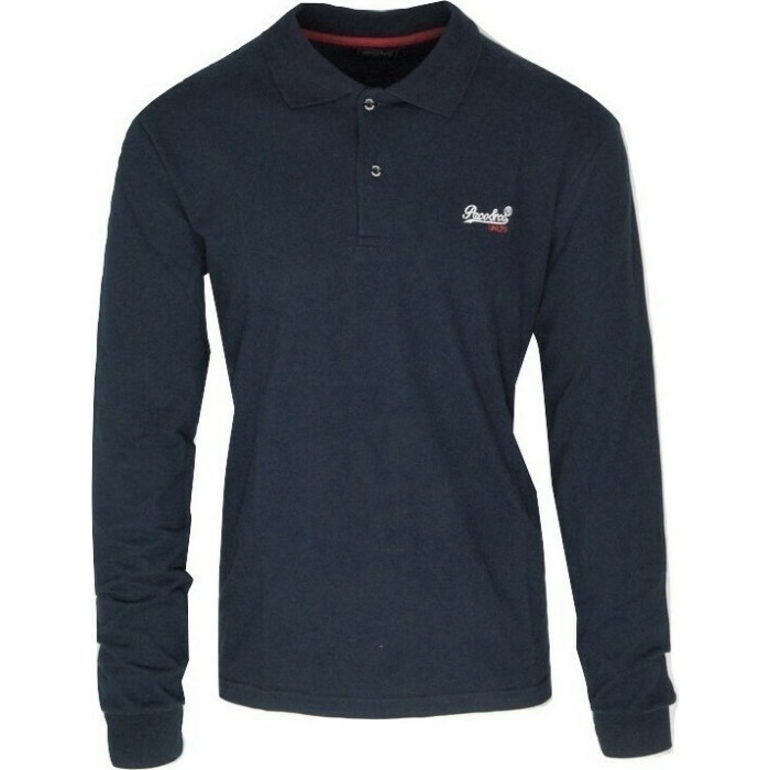 Πόλο Μακρυμάνικο Basic Paco 2481841-02 Navy Polo