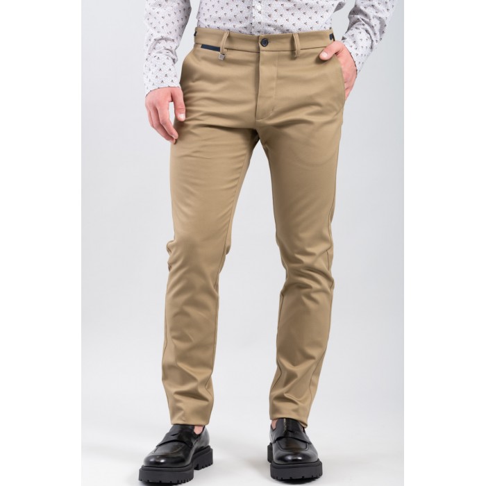 Παντελόνι Vittorio 500-2425-COMO Beige Chinos