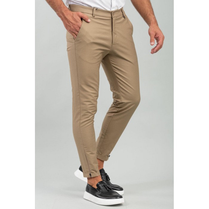 Παντελόνι Vittorio 500-2324-ALTO Beige Chinos