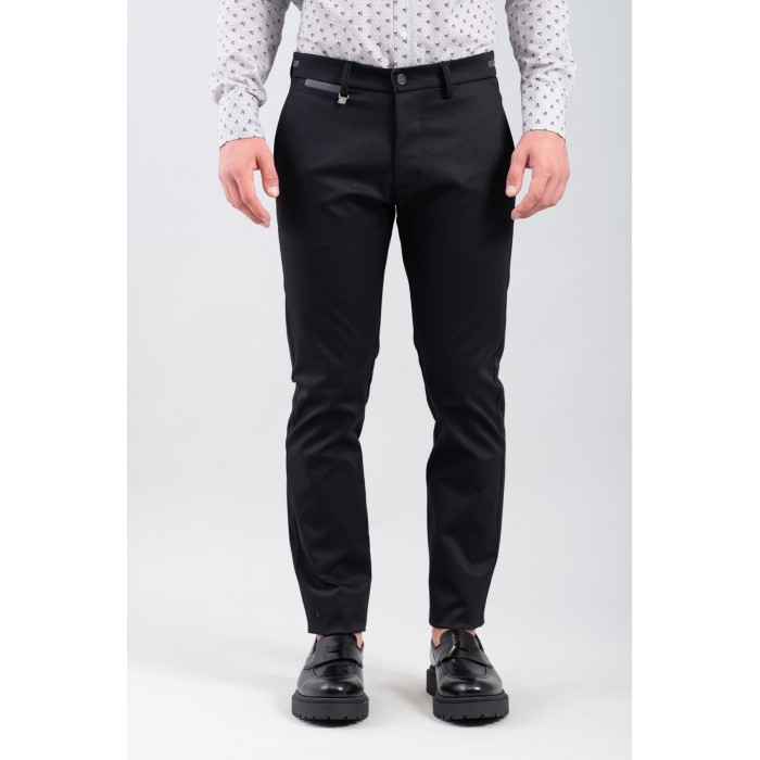 Παντελόνι Vittorio 500-2425-COMO Black Chinos