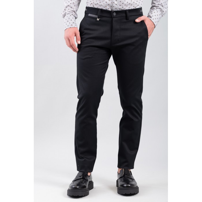 Παντελόνι Vittorio 500-2425-COMO Black Chinos