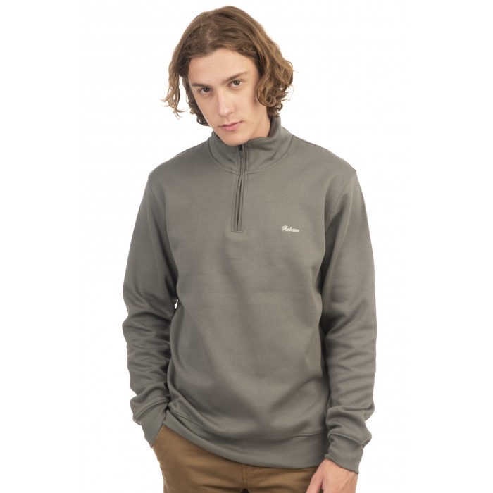 Φούτερ Half Zip Rebase 242-RTOP-1024 Green Φούτερ