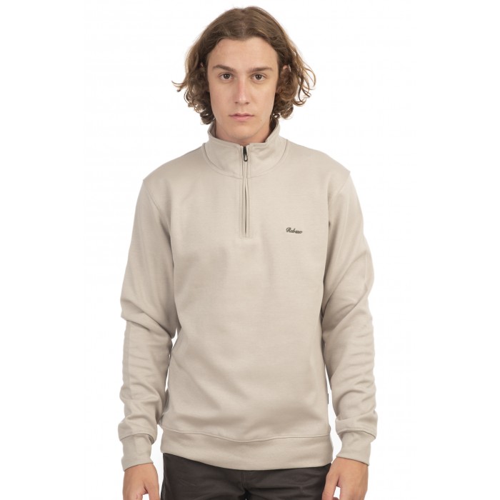 Φούτερ Half Zip Rebase 242-RTOP-1024 Light Ash Φούτερ