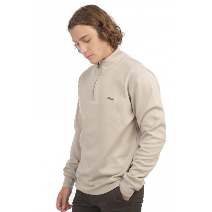 Φούτερ Half Zip Rebase 242-RTOP-1024 Light Ash Φούτερ