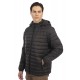 Μπουφάν Puffer Rebase 242-RJK-2000 Black Χειμερινά  Μπουφάν