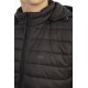 Μπουφάν Puffer Rebase 242-RJK-2000 Black Χειμερινά  Μπουφάν