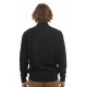 Πλεκτό Half Zip Rebase 242-RKNIT-8012 Black Πλεκτά