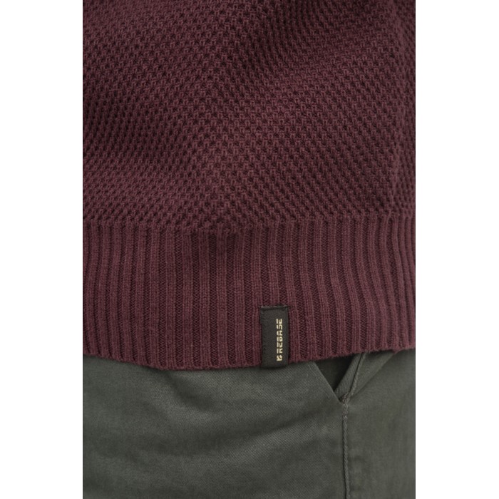 Πλεκτό Rebase 242-RKNIT-8011 Aubergine Πλεκτά