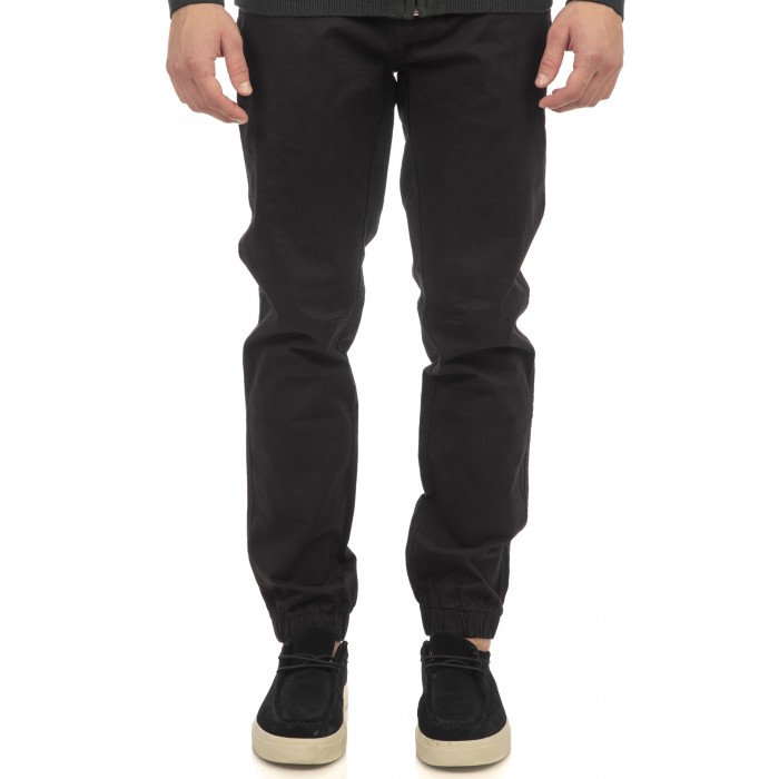 Παντελόνι Chinos Jogger Rebase 242-RCP-4004 Black Παντελόνια