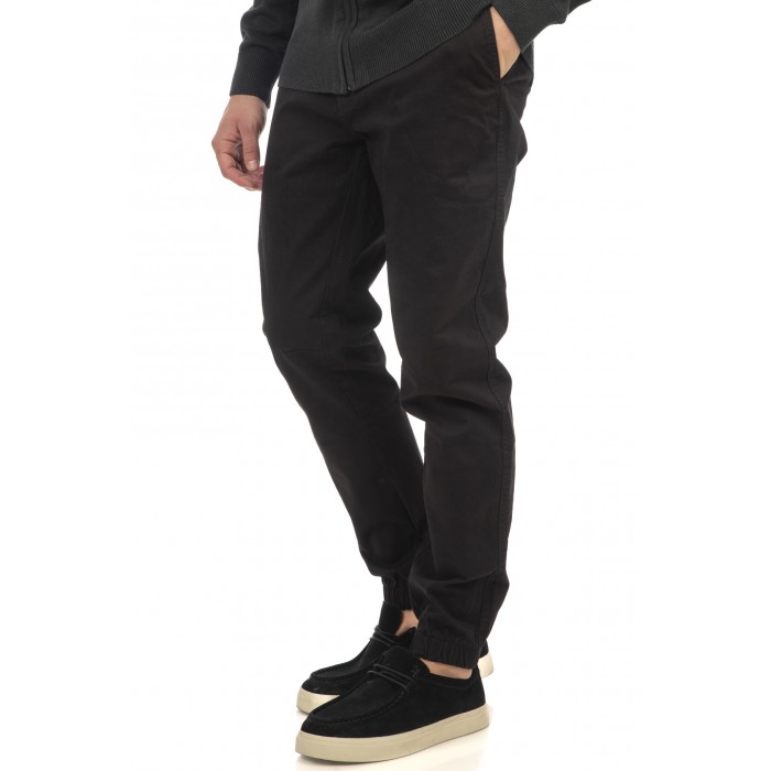 Παντελόνι Chinos Jogger Rebase 242-RCP-4004 Black Παντελόνια