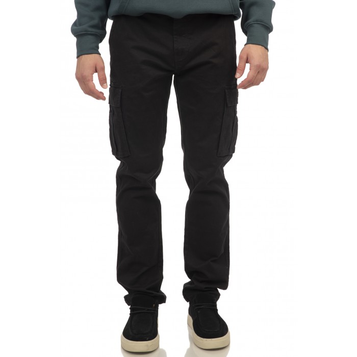 Παντελόνι Cargo Rebase 242-RCCP-4001 Black Cargo Pants