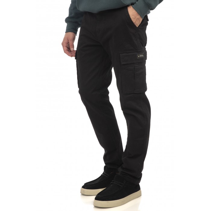 Παντελόνι Cargo Rebase 242-RCCP-4001 Black Cargo Pants