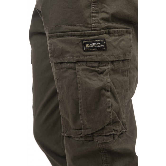 Παντελόνι Cargo Rebase 242-RCCP-4001 Khaki Cargo Pants