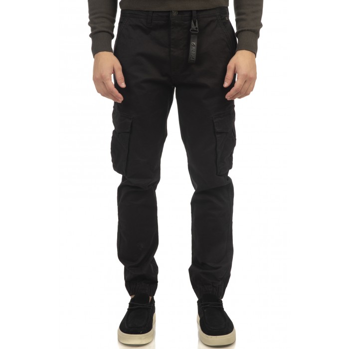 Παντελόνι Cargo Jogger Rebase 242-RCCP-4002 Black Cargo Pants