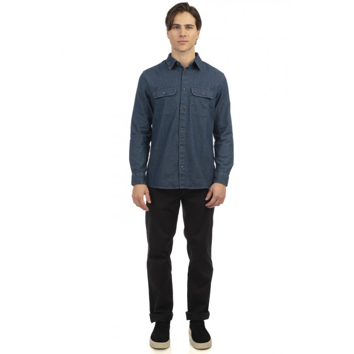 Πουκάμισο Jean Rebase 242-RDS-5000 Denim Blue Πουκάμισα