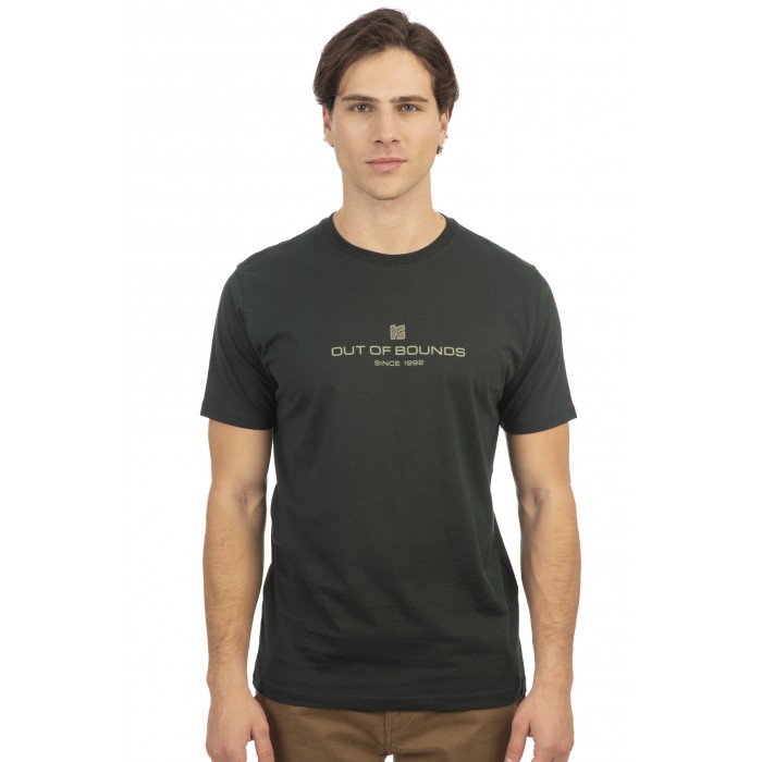 Μπλούζα Rebase 242-RTS-9006 Forest Green T-Shirt