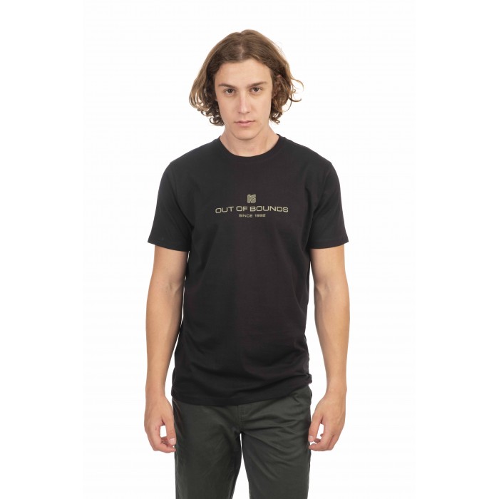 Μπλούζα Rebase 242-RTS-9006 Black T-Shirt