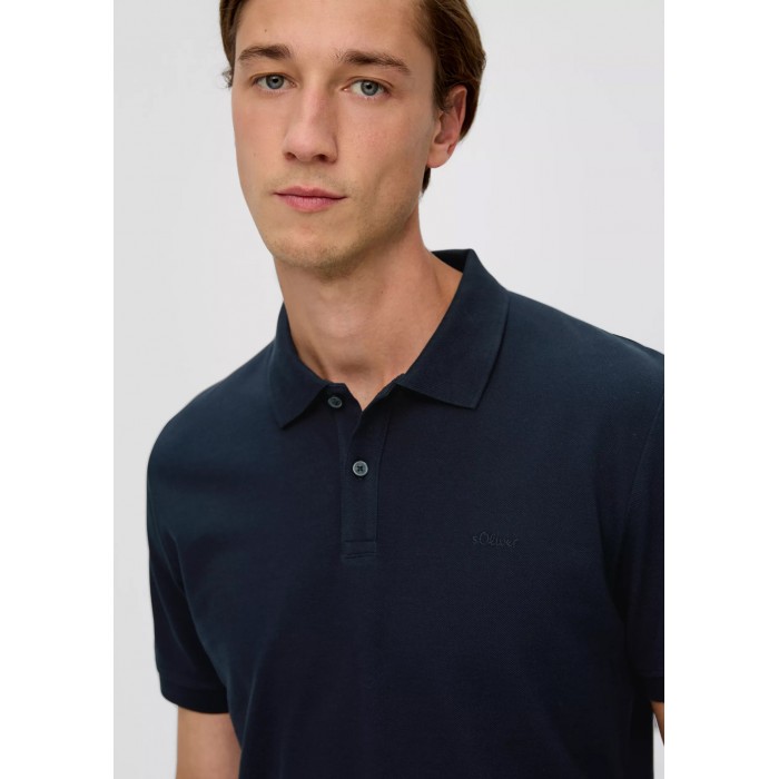 Πόλο s.Oliver 2138262 5978 Navy Polo