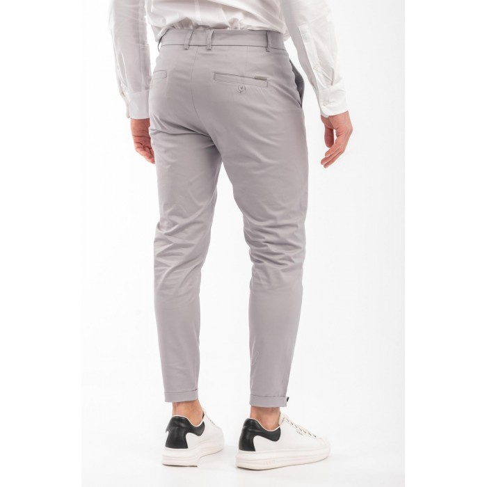 Παντελόνι Vittorio  500-23-ALTO D Grey Chinos