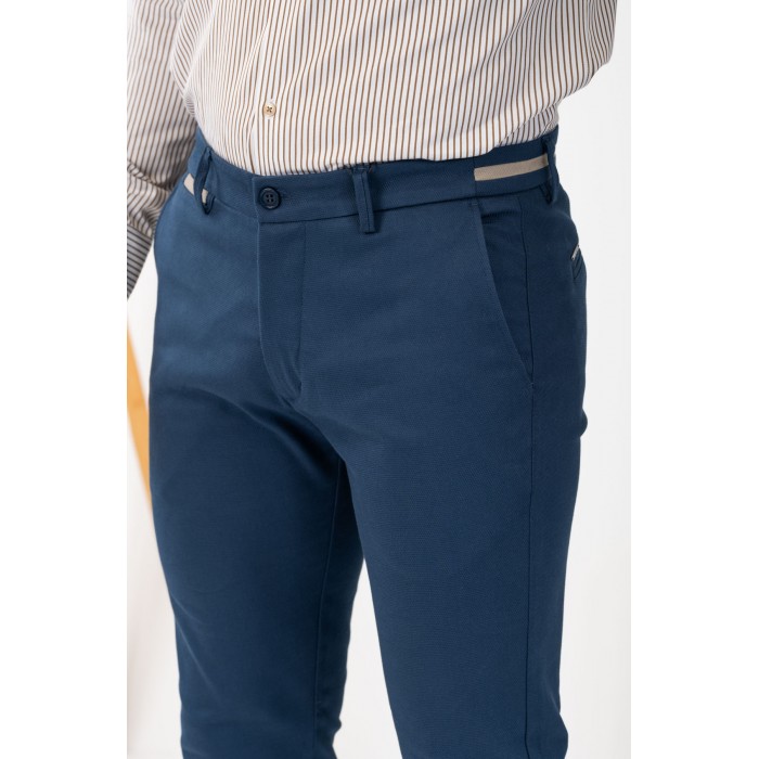 Παντελόνι Vittorio 500-24-COMO Navy Chinos