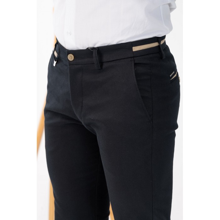 Παντελόνι Vittorio 500-24-COMO Black Chinos