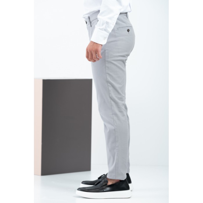 Παντελόνι Vittorio 500-24-NOBILE Grey Chinos