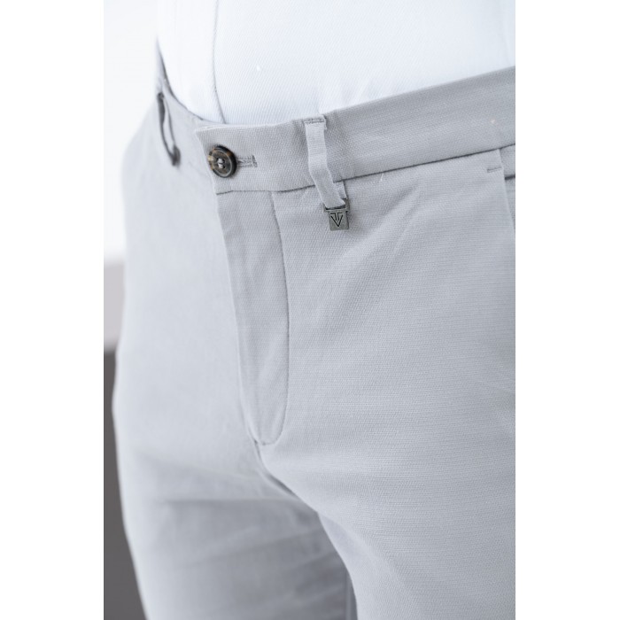 Παντελόνι Vittorio 500-24-NOBILE Grey Chinos