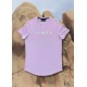 Μπλούζα Vinyl MIRROR LOGO 8354005 Lila T-Shirt