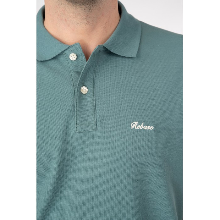 Πόλο Πικέ Rebase 241-RPS-032 Teal Polo