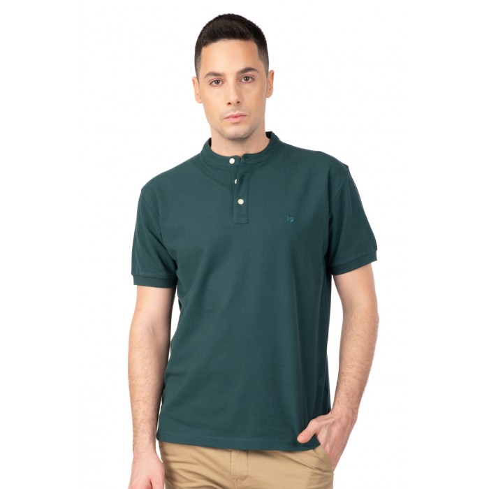 Μπλούζα Πικέ Μάο Rebase 241-RPS-305 Forest Green Polo