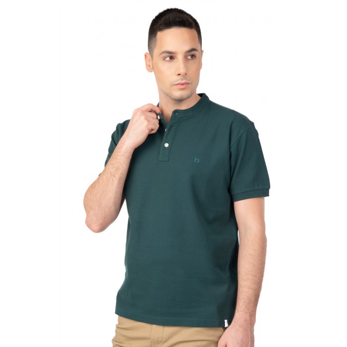 Μπλούζα Πικέ Μάο Rebase 241-RPS-305 Forest Green Polo